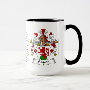 Mug Manteau de famille de la Sûre des bras
