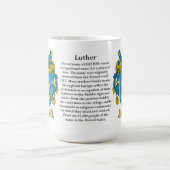 Mug Manteau de famille de Luther des bras (Centre)