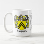 Mug Manteau de famille de McClelland des bras (Gauche)