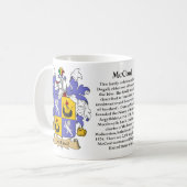 Mug Manteau de famille de McCool des bras (Devant gauche)