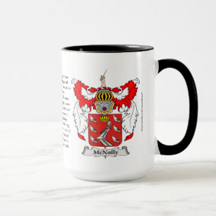 Mug Manteau de famille de McNally des bras