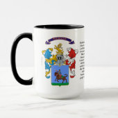 Mug Manteau de famille de Nemeth des bras (Gauche)