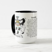 Mug Manteau de famille de Trimble des bras (Devant gauche)