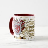 Mug Manteau de Fox des bras (2-sided) (Devant gauche)