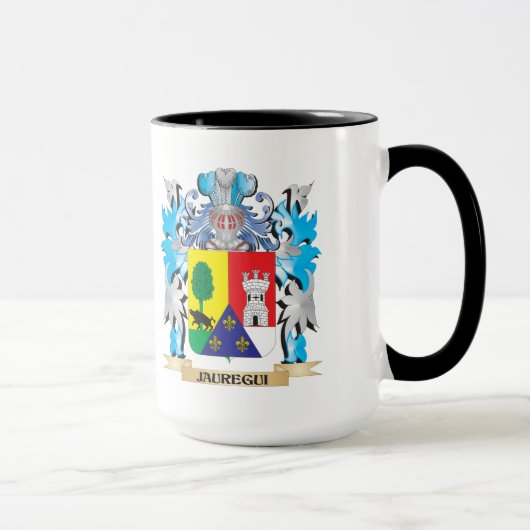 Mug Manteau de Jauregui des bras - crête de famille (Droite)