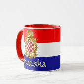 Mug Manteau de la Croatie des bras (Devant gauche)
