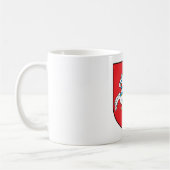 Mug Manteau de la Lithuanie des bras (Gauche)