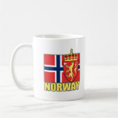 Mug Manteau de la Norvège des bras (Gauche)
