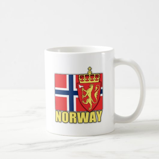 Mug Manteau de la Norvège des bras (Droite)