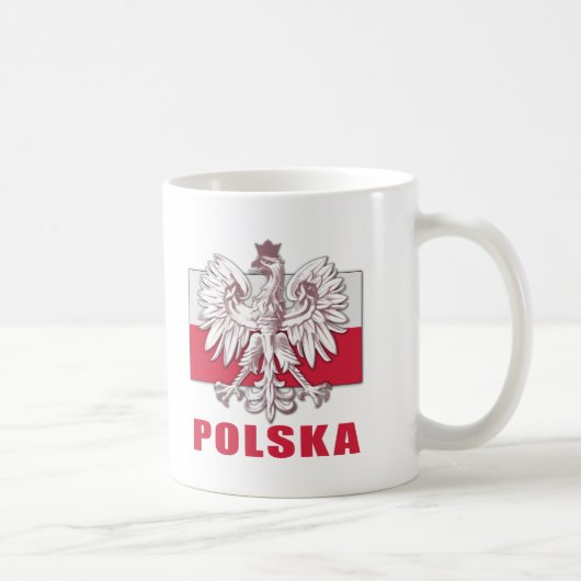 Mug Manteau de la Pologne Polska des bras (Droite)