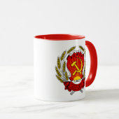 Mug Manteau de la Russie (Soviétique) des bras (Devant droit)