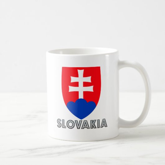 Mug Manteau de la Slovaquie des bras (Droite)