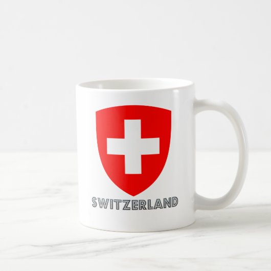 Mug Manteau de la Suisse des bras (Droite)