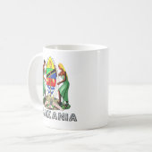 Mug Manteau de la Tanzanie des bras (Devant gauche)