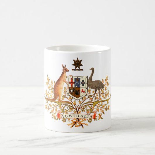 Mug manteau de l'australie des bras (Centre)