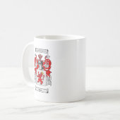 Mug Manteau de Léon des bras (espagnol) (Devant gauche)