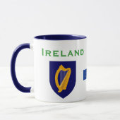 Mug Manteau de l'Irlande des bras et du drapeau Mug* (Gauche)