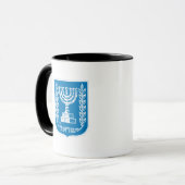 Mug Manteau de l'Israël des bras (Devant gauche)