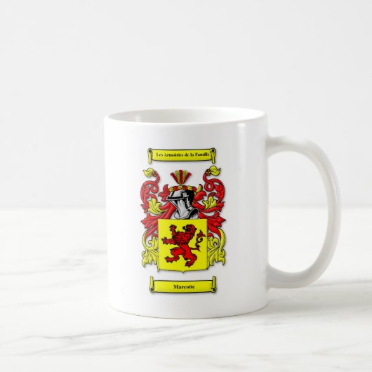 Mug Manteau de Marcotte des bras (Droite)
