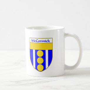 Mug Manteau de McCormick des bras/de crête de famille