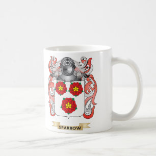 Mug Manteau de moineau des bras (crête de famille)