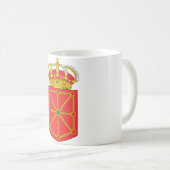 Mug Manteau de Navarra (Espagne) des bras (Devant droit)