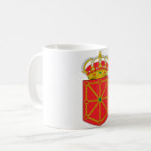 Mug Manteau de Navarra (Espagne) des bras (Devant gauche)