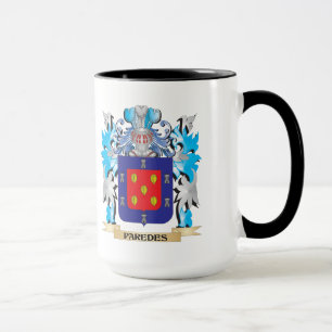 Mug Manteau de Paredes des bras - crête de famille