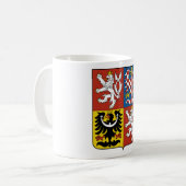 Mug Manteau de République Tchèque des bras CZ (Devant gauche)