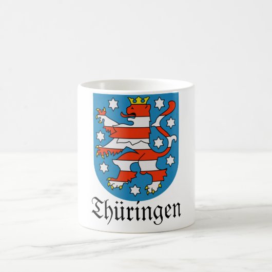 Mug Manteau de Thüringen Wappen des bras (Centre)