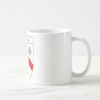 Mug Manteau de Walsh des bras/de crête de famille