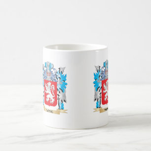 Mug Manteau de Wang des bras - crête de famille