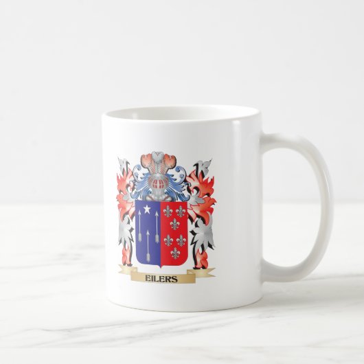 Mug Manteau d'Eilers des bras - crête de famille (Droite)