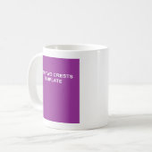 Mug Manteau des bras (Devant gauche)