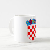 Mug Manteau des bras croate (Devant gauche)