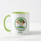 Mug Manteau des bras de Belize (Gauche)