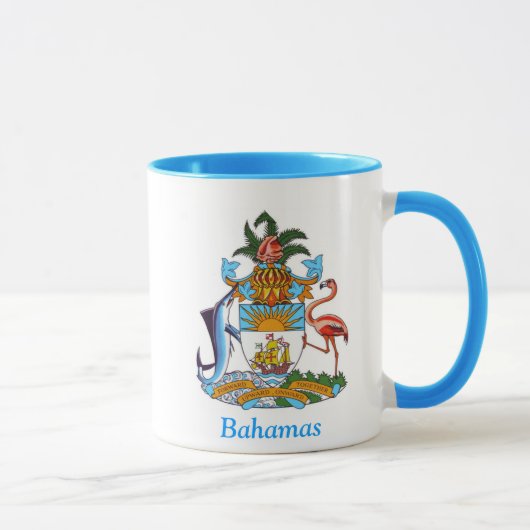 Mug Manteau des bras des Bahamas (Droite)