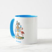 Mug Manteau des bras des Bahamas (Devant gauche)