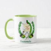 Mug Manteau des bras du Guatemala (Gauche)