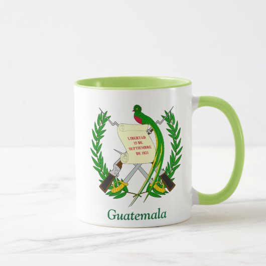 Mug Manteau des bras du Guatemala (Droite)