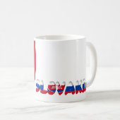 Mug Manteau des bras slovaque (Devant droit)