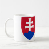 Mug Manteau des bras slovaque (Gauche)