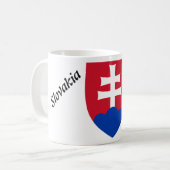 Mug Manteau des bras slovaque (Devant gauche)