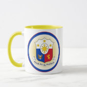 Mug Manteau des Philippines forme de cercle (Gauche)