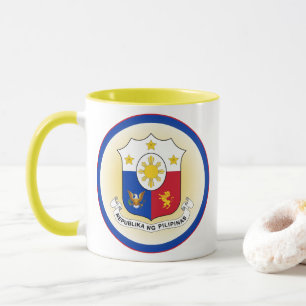 Mug Manteau des Philippines forme de cercle