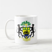 Mug Manteau du Gabon des bras (Gauche)