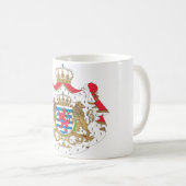 Mug Manteau du luxembourgeois des bras (Devant droit)