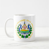 Mug Manteau du Salvador des bras (Gauche)