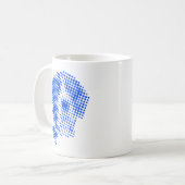 Mug Manteldogge abstrait (Devant gauche)