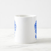 Mug Manteldogge abstrait (Centre)